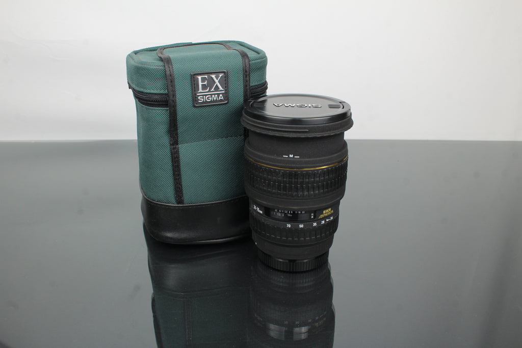 Sigma zoom EX DG 24-70mm 1:2.8 montura Canon EF