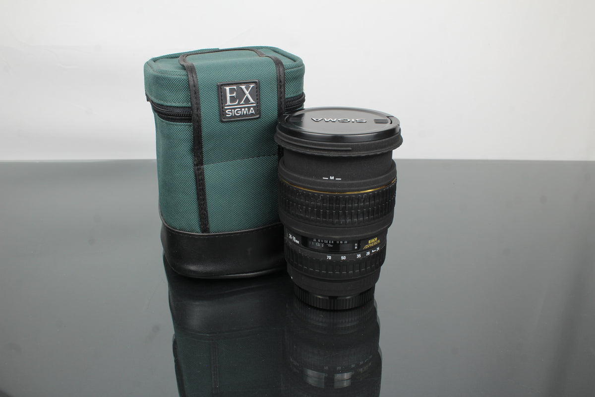 Sigma zoom EX DG 24-70mm 1:2.8 montura Canon EF