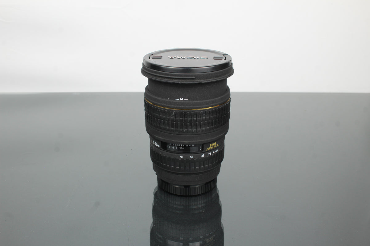 Sigma zoom EX DG 24-70mm 1:2.8 montura Canon EF