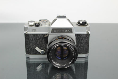 Chinon CS + lente Chinon de 55 mm 1.7