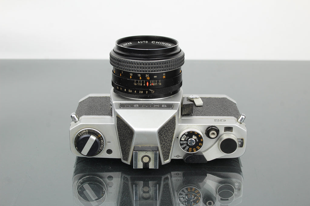 Chinon CS + lente Chinon de 55 mm 1.7