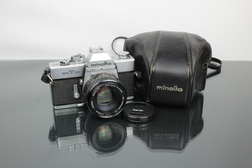 Minolta SR T101 + Minolta mc 1:1.7 50mm