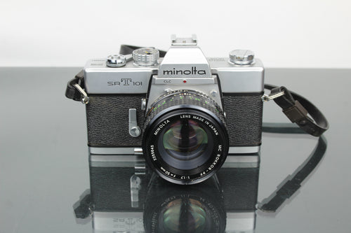 Minolta SR T101 + Minolta mc 1:1.7 50mm