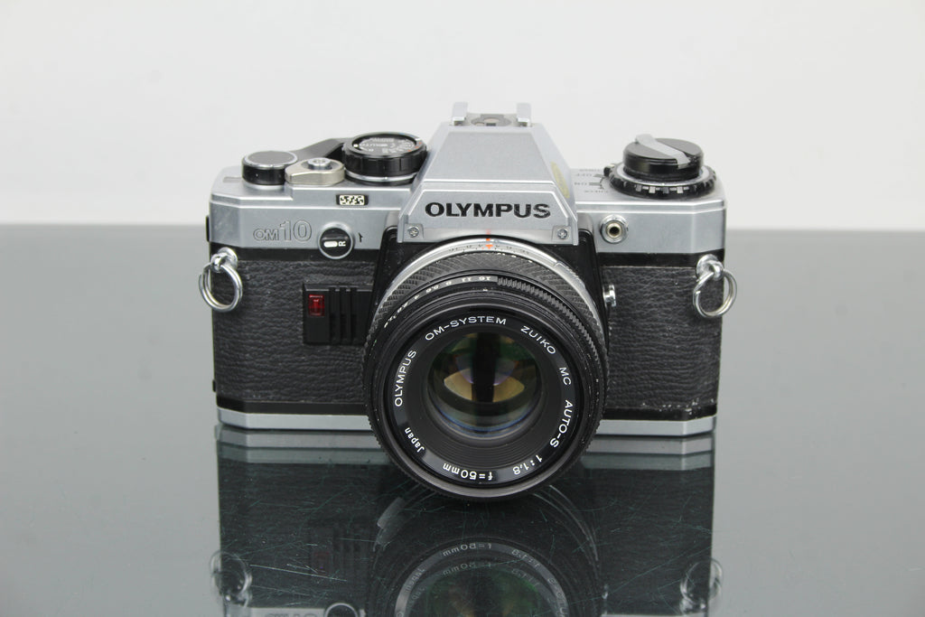 Olympus OM10 + lente OM Zuiko 50mm 1.8