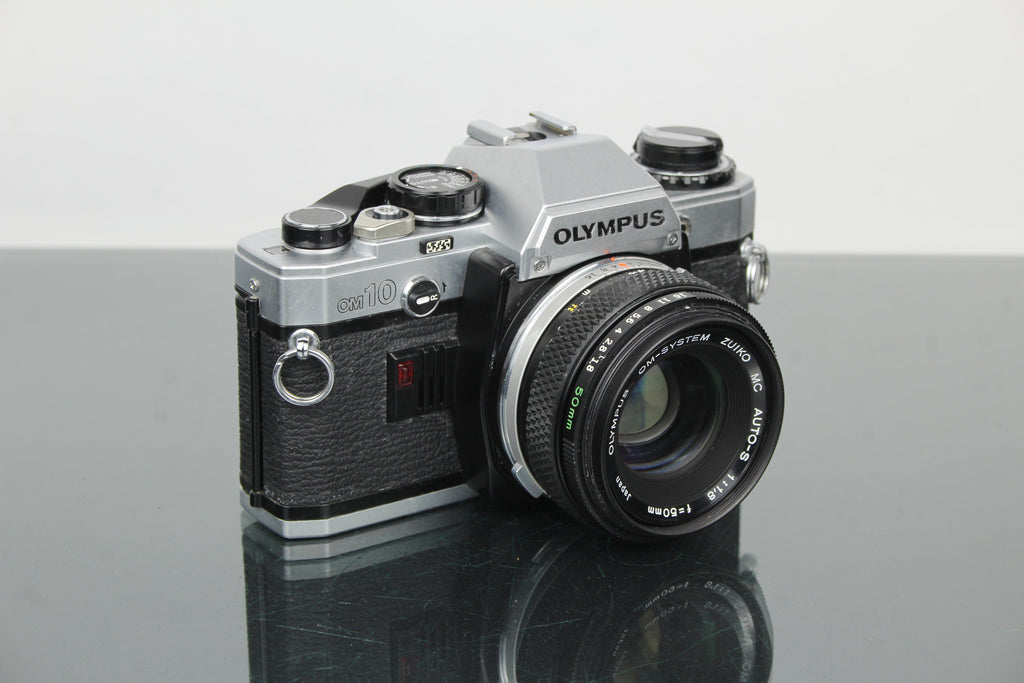 Olympus OM10 + lente OM Zuiko 50mm 1.8