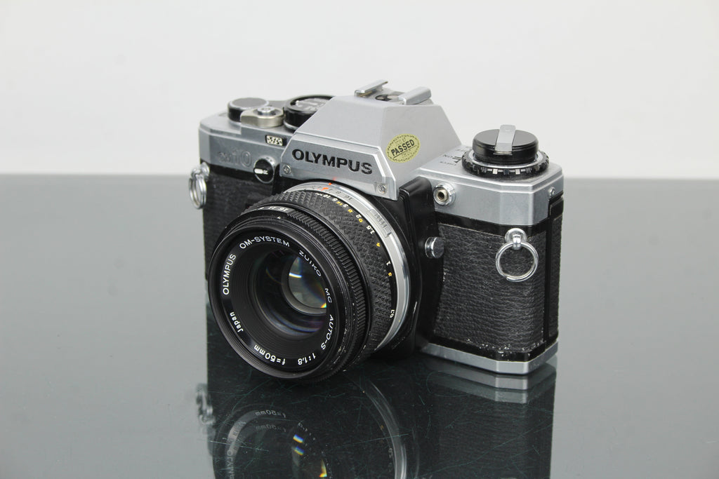 Olympus OM10 + lente OM Zuiko 50mm 1.8