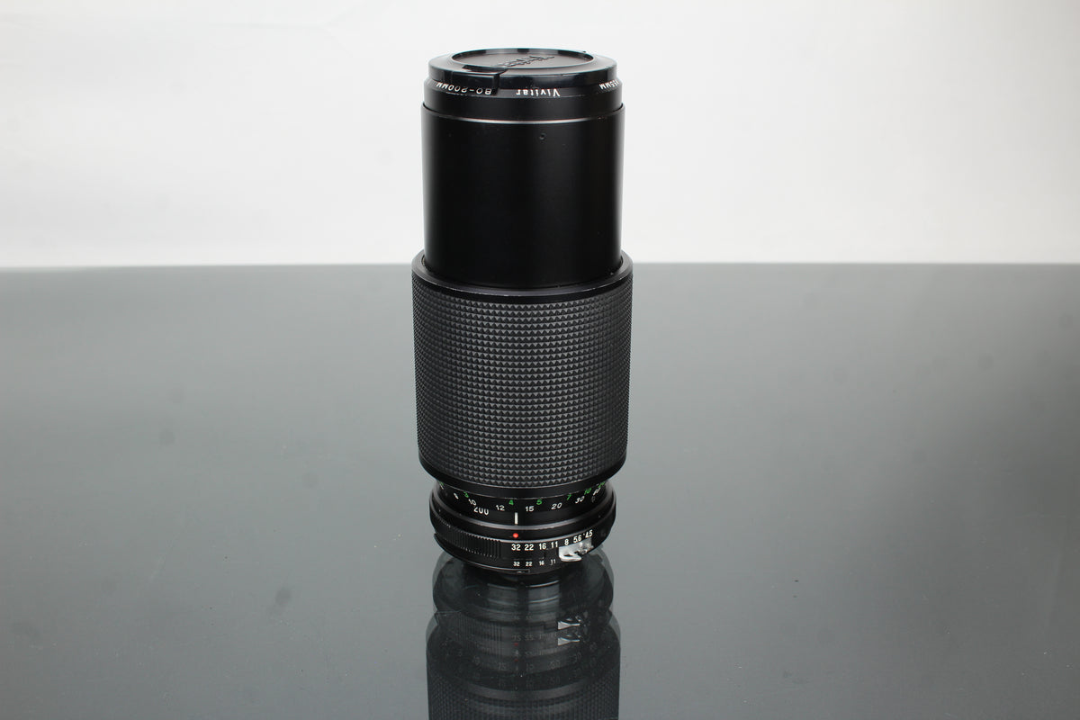 Vivitar 80-200mm 1:4.5 Montura Nikon