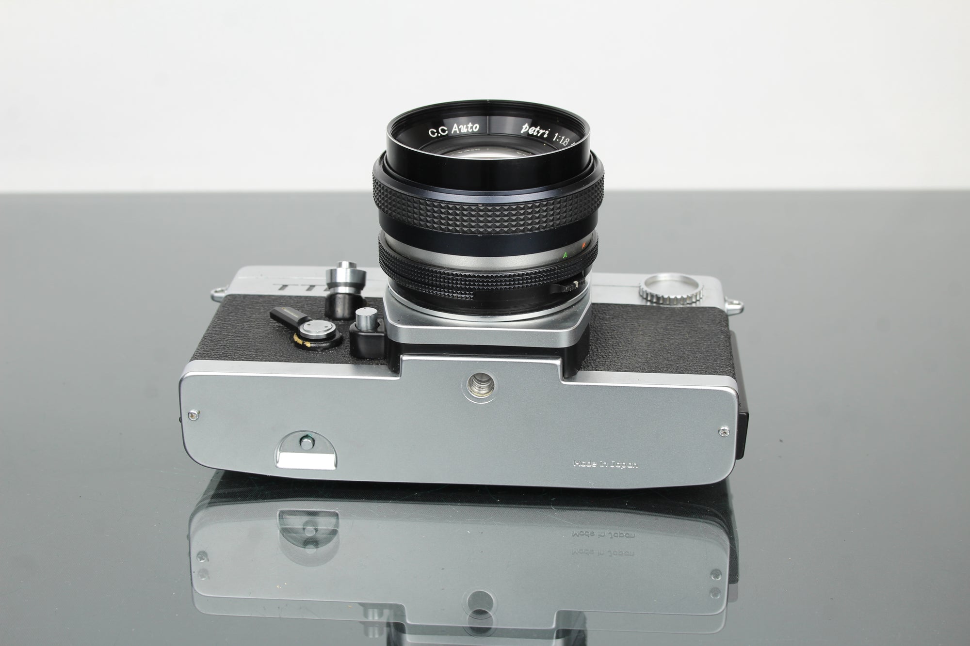 Petri TTL + 55mm 1.8 lente Petri