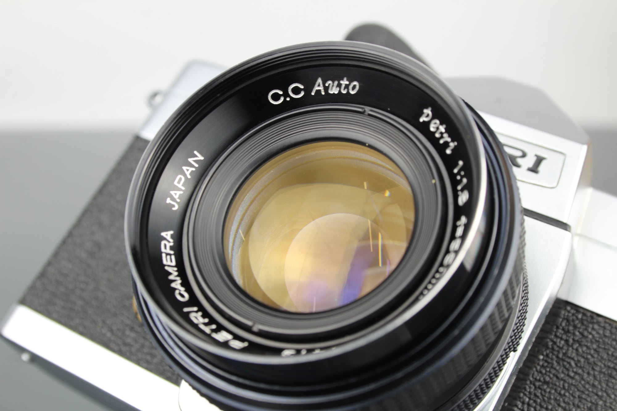 Petri TTL + 55mm 1.8 lente Petri