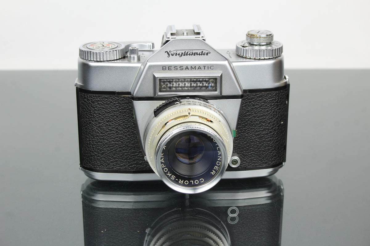 Voigtländer Bessamatic + lente Color-Skopar de 50 mm f/2.8
