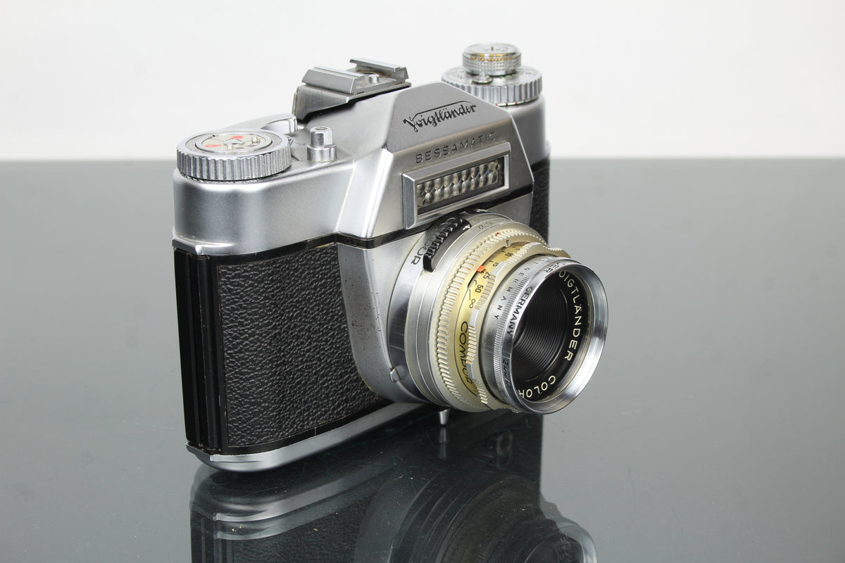 Voigtländer Bessamatic + lente Color-Skopar de 50 mm f/2.8