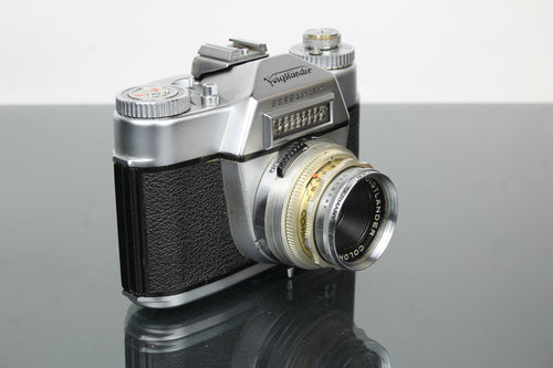 Voigtländer Bessamatic + lente Color-Skopar de 50 mm f/2.8