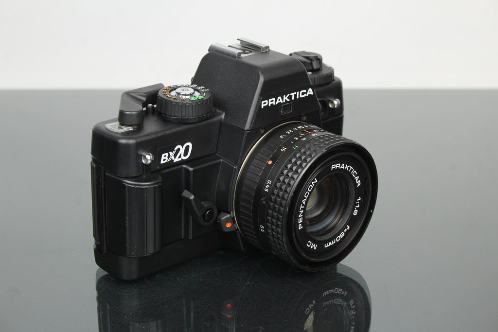 Practica BX20 + Pentacon <tc>Praktica</tc> lente de 50mm 1.8