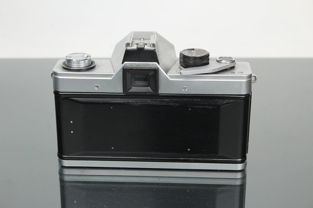 <tc>Praktica</tc> super TL2 + lente Pentacon eléctrica 50mm 1.8 M42