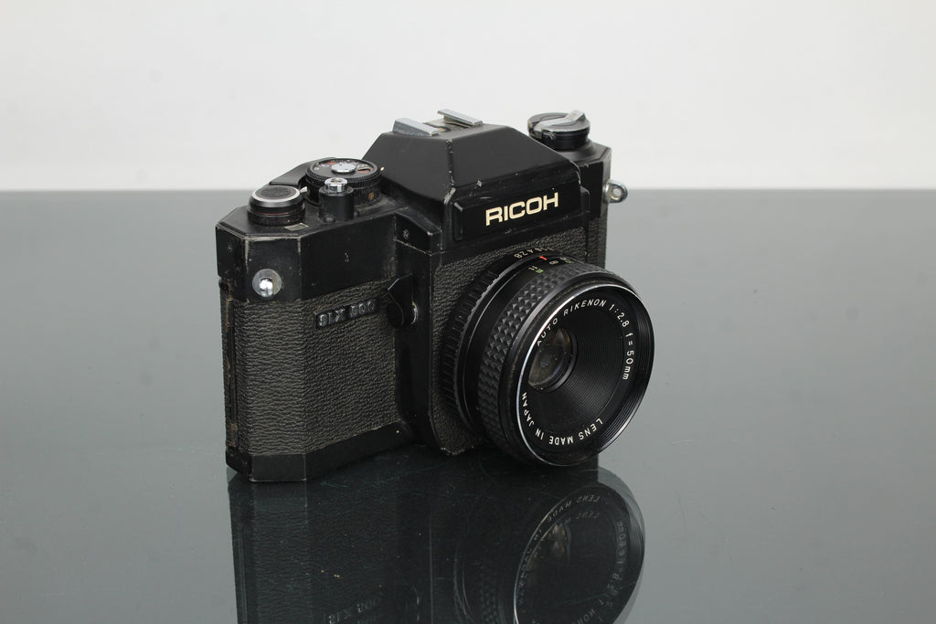 Ricoh SLX 500 + lente Auto Rikenon de 50 mm 2.8