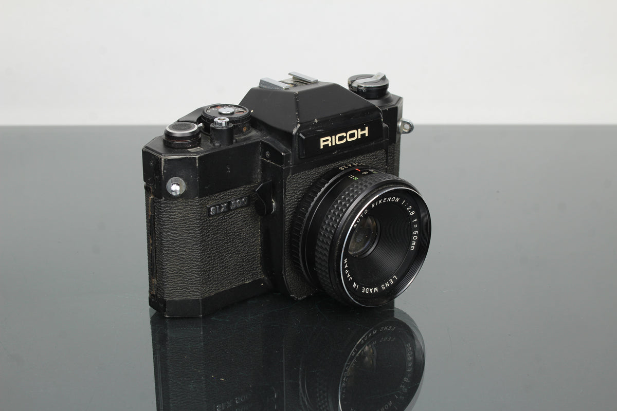Ricoh SLX 500 + lente Auto Rikenon de 50 mm 2.8