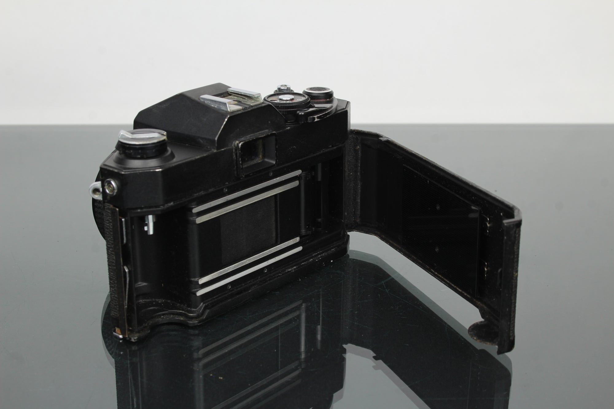 Ricoh SLX 500 + lente Auto Rikenon de 50 mm 2.8