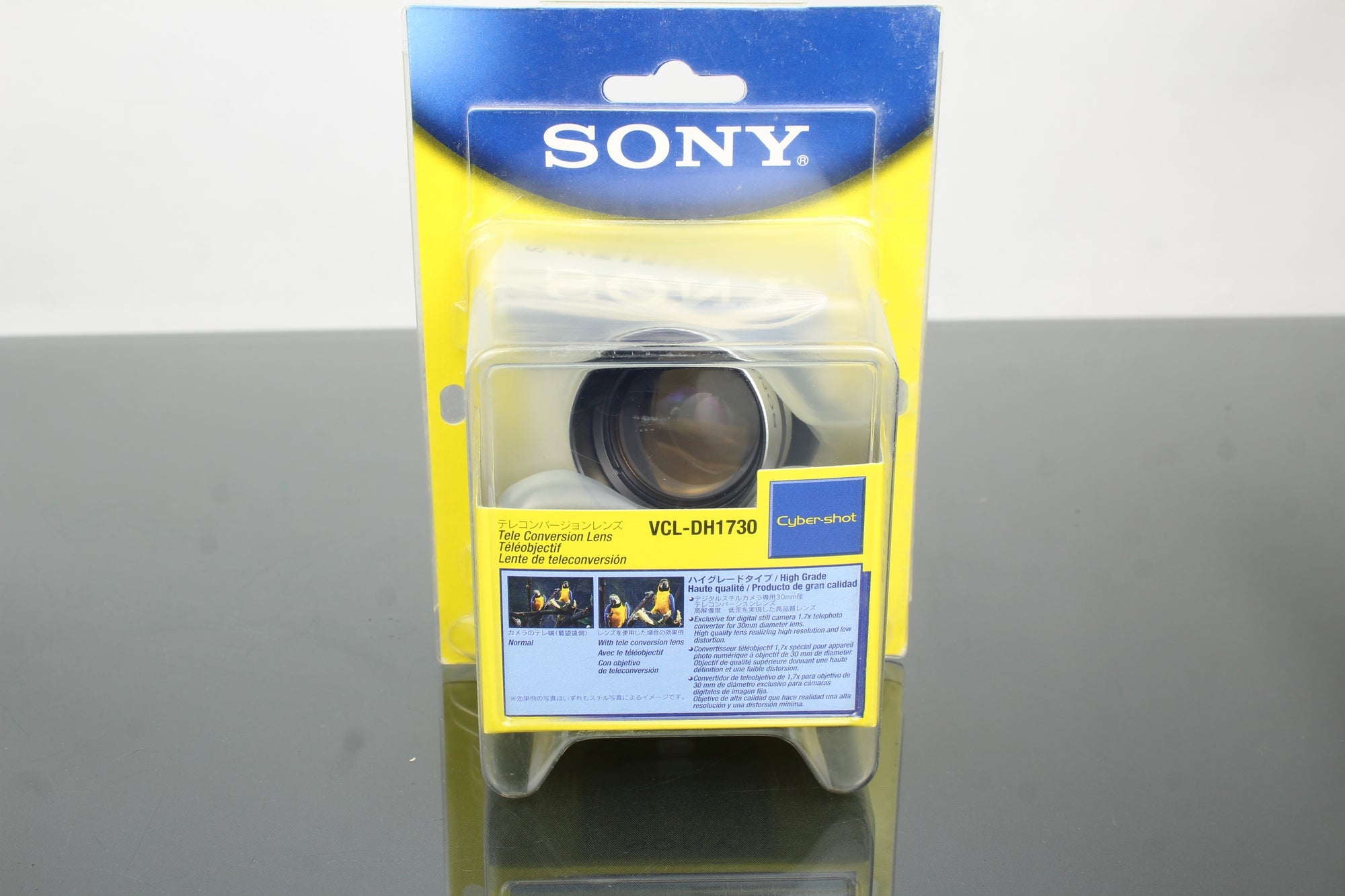 Sony HVL-FDH3 Flash + Lente de conversión tele Sony VCL-DH1730