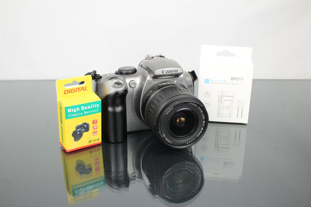 Canon 300D Digital + EFS 18 - 55mm 1:3.5 - 5.6 - Dutch|Thrift