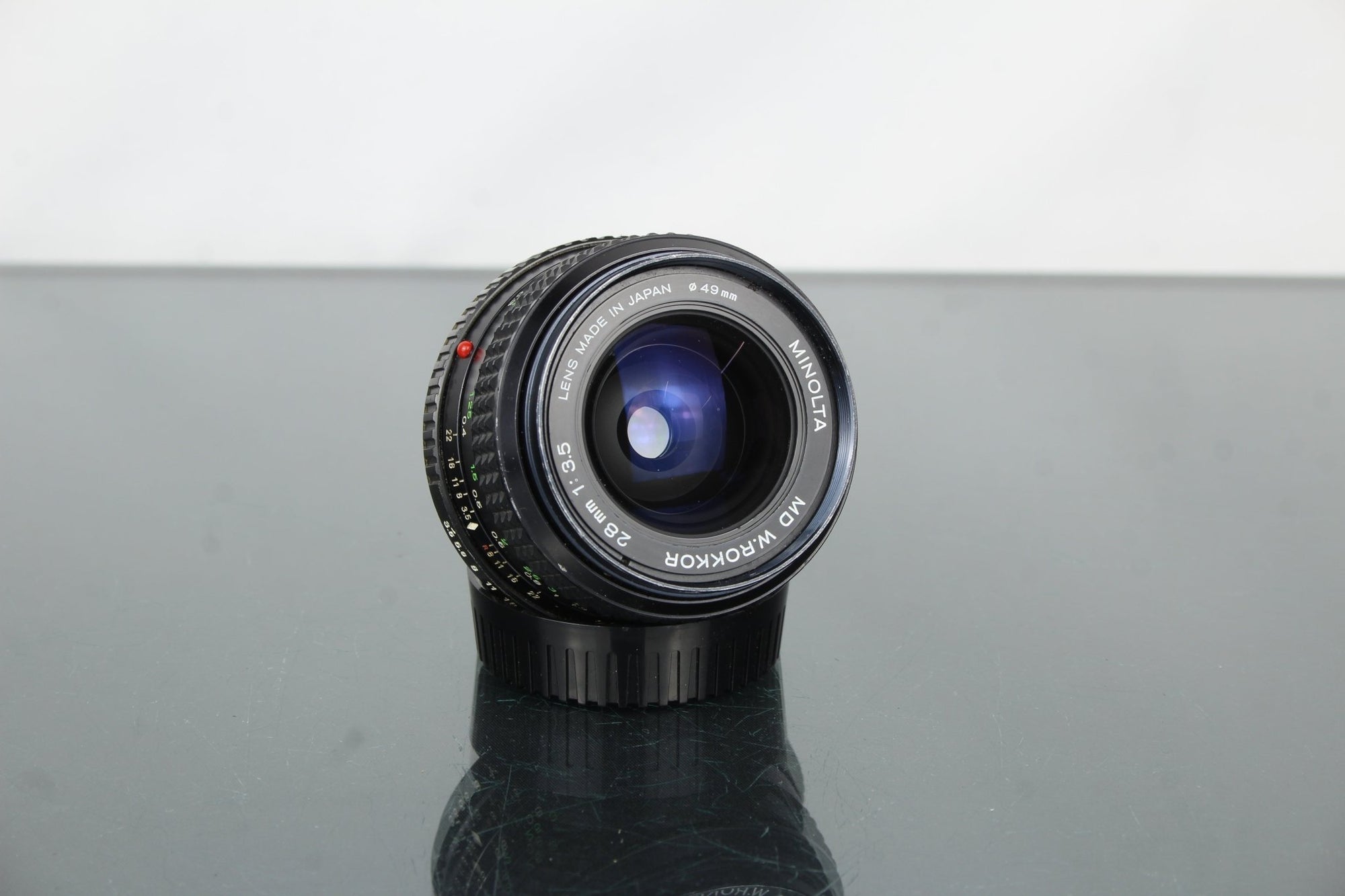 Minolta MD W.Rokkor 28mm 1:3.5 Minolta MD Mount - Dutch|Thrift