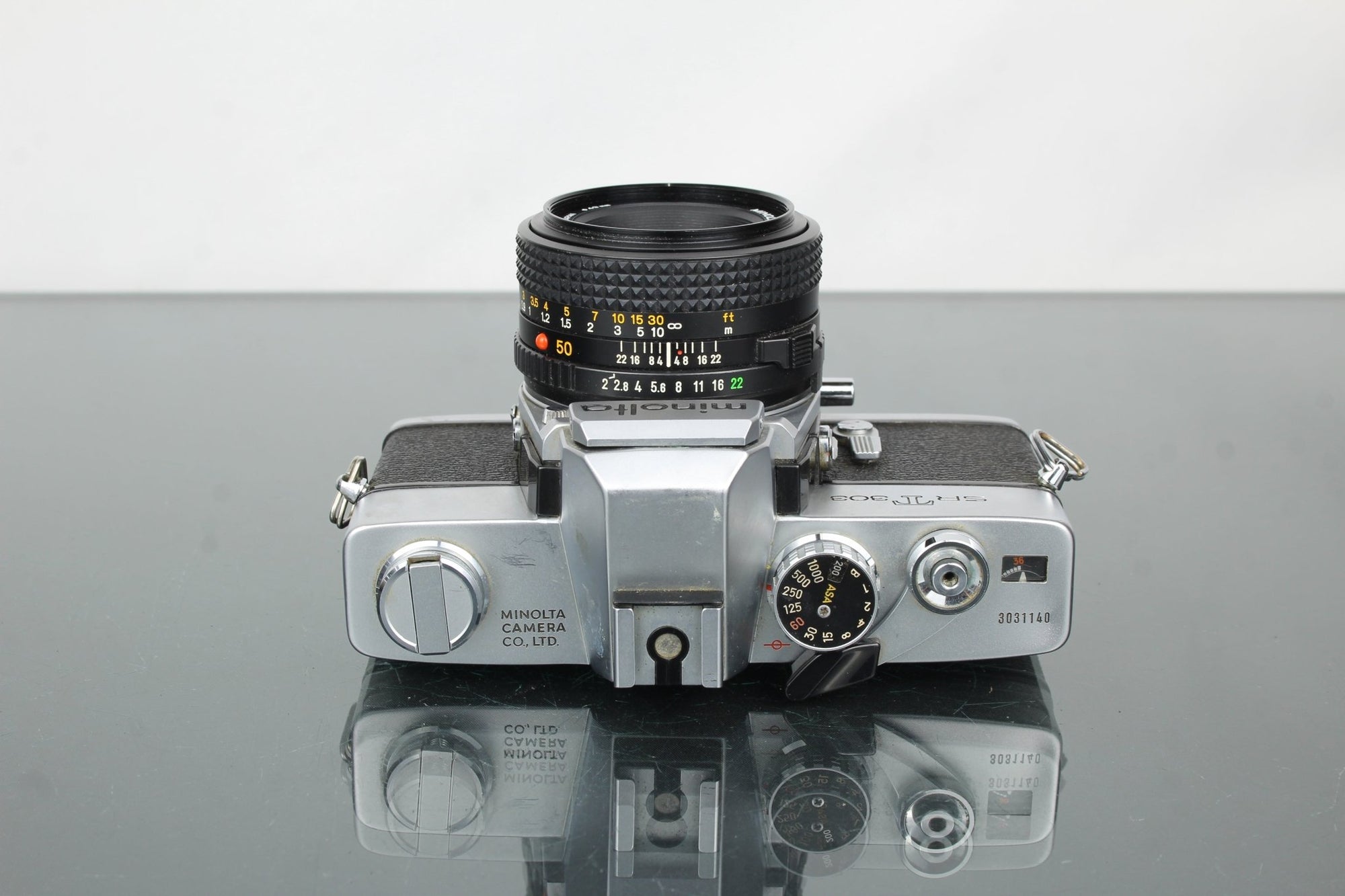 Minolta SR T 303 + Minolta 50mm 1:2 lens - Dutch|Thrift