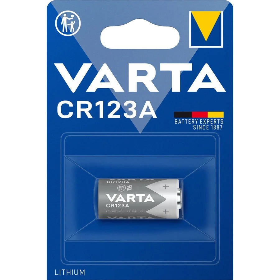 🔋 Varta CR123 3V Lithium Battery - Dutch|Thrift