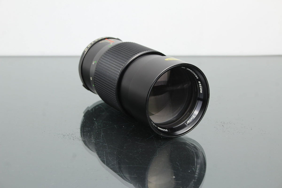 Vivitar 200mm 1:3.5 Olympus OM Mount - Dutch|Thrift